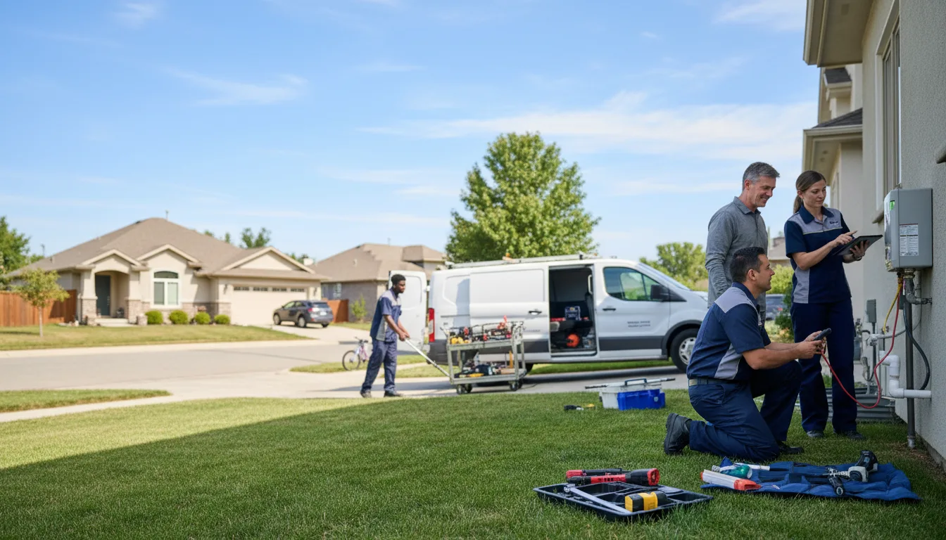 Tankless water heater service in Harrison, ID